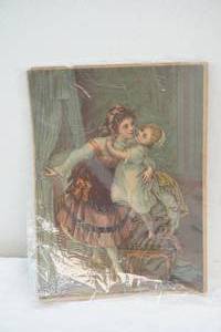 lot 37 image: George Stinson & Co. print The Good Night Kiss