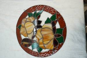 lot 41 image: stained glass sun catcher