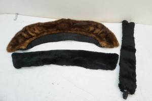 lot 89 image: vintage mink stoles