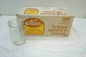 lot 90 image: canning jars