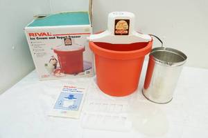 lot 117 image: Rival Ice Cream and Yogurt Freezer