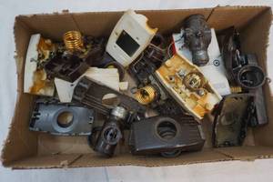 lot 144 image: old light bulb outlets