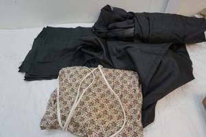 lot 194 image: heating pad and shower curtain