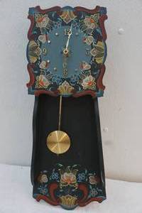 lot 199 image: Scandinavian wall clock