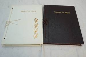 lot 230 image: Leaves of Gold books