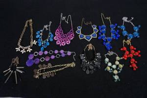 Assorted Statement Piece Fashion Necklaces