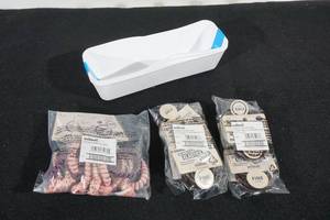 NEW Scunci Hair Binders and Small Plastic Organizers