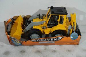 Driven Tractor with Bucket and Digger Toy