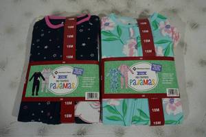 NEW Members Mark 18 Month Pajamas - 4 Total