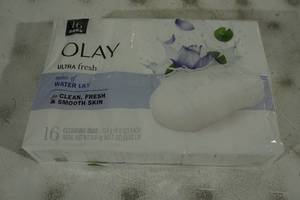 Olay Ultra Fresh Water Lily Soap Bars - 16 Count
