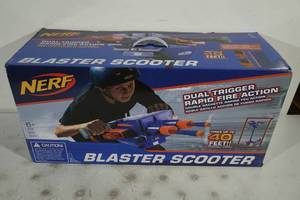 NEW Nerf Blaster Scooter - Dual Trigger