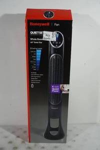 NEW Honeywell 8 Speed Quiet Set Whole Room Tower Fan