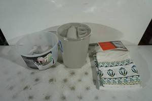 NEW Bath Tote, Bathroom Set, Shower Curtains