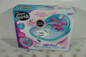 NEW Cra-Z-Art Shimmer n Sparkle Massaging Foot Spa