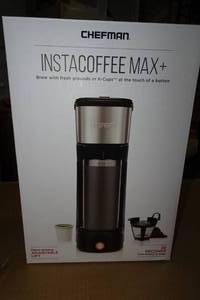 NEW Chefman InstaCoffee Max  Single Serve Coffee Maker