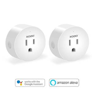 NEW Xodo Wi-Fi Smart Plug Outlets - 2 Pack