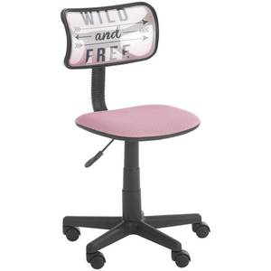 NEW Urban Shop Swivel Mesh Chair - Pink
