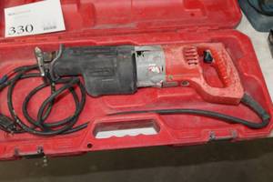 lot 330 image: Milwaukee Reciprocating Saw, Plastic Case