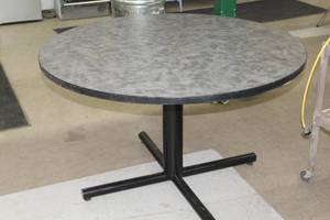 lot 351 image: Pedestal Conference Table