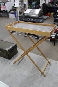 lot 349 image: Collapsible Serving Table