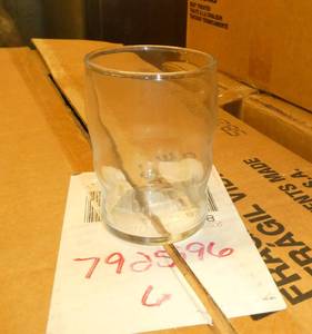 lot 14 image: Brand new case of 72 Libbey 9-12 oz water glasses