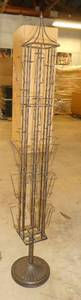 lot 27 image: Rotating brochure stand 66 tall