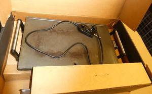 lot 38 image: Two Cadco used portable griddles - 21x12 cooking surface