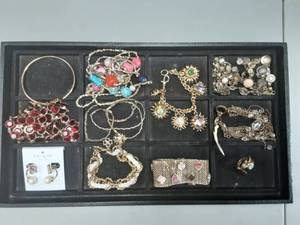 Lot Of Assorted Brand Name Jewelry Necklaces, Bracelets, Earring. Kate Spade, Betsy Johnson, J Crew, Cold Water Creek, Coach, Loft, Chicos