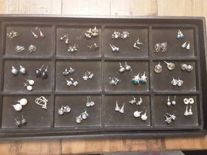 Assorted Post Earrings (38 Pair)