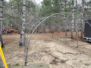 lot 22 image: Tubing for Portable Storage Unit - 12(W) x 20(L) x 8(H)