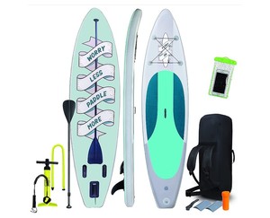 lot 22 image: NEW Anything Sports Inflatable Stand Up Paddleboard