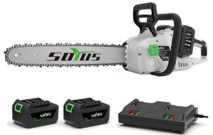lot 32 image: NEW Soyus 40V 16-Inch Cordless Chainsaw