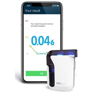 lot 38 image: NEW BACtrack Mobile Smartphone Breathalyzer