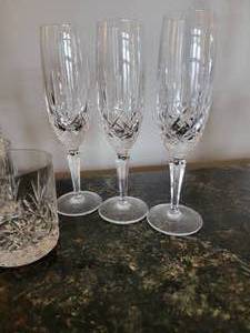 lot 132 image: Glassware Service in Mixed Patterns