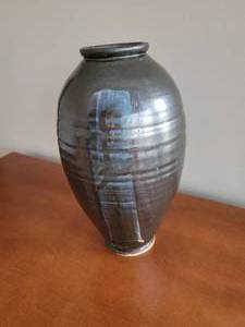 lot 16B image: Blackware Vase Pottery
