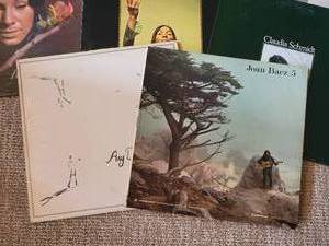 lot 70C image: Classic Vinyl Vintage LP Record Collection - Songwriters of the 60s