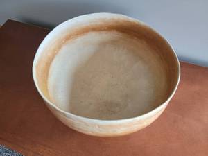 lot 17A image: Maren Kloppmann Coiled Large Burnt Orange Tone Bowl