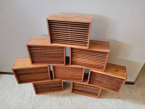 lot 220 image: Retro CD Rack Collection