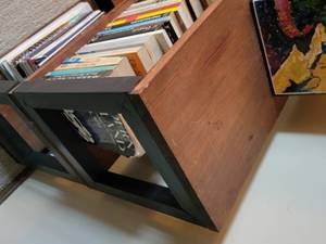 lot 326 image: Rustic Low Bookshelf