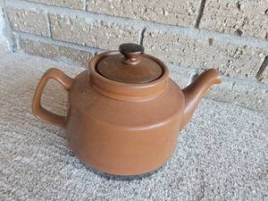 lot 69 image: Traditional Redware Japanese Teapot