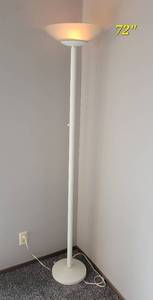 lot 61 image: Modern Torchiere Lamp