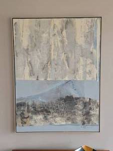 lot 13 image: Chung-Ray Fong Painting 1989-31 Acrylic on Canvas