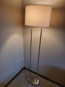 lot 78A image: Modern Floor Lamp - A