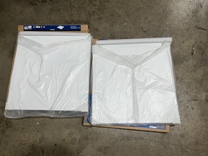 lot 11 image: Lot of Metalux 2 ft. x 2 ft. 3416 Lumens Integrated LED Panel Light 4000K