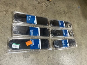 lot 19 image: Commercial Electric Matte BlackWenge Wood Reversible Replacement Fan Blades (5-Pack) for 52 in. Ceiling Fans