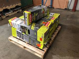 lot 9 image: Mix Pallet of assorted RYOBI  Gas  Trimmers - various conditions - review all pictures