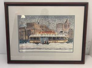 Limited Edition Print Of Mickeys Dining Car 361550