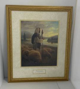 Greg K. Olsen Signed Religious Print Of Jesus Christ