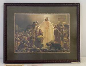 Arnold Friberg Hand Signed Limited Edition Framed Print 4841500  With Certificate Of Authenticity
