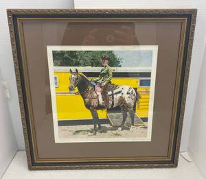 Richard Mclean Pencil Signed Lithograph Limited Edition 9250